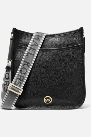 Michael Kors Luisa Large Leather Messenger Bag