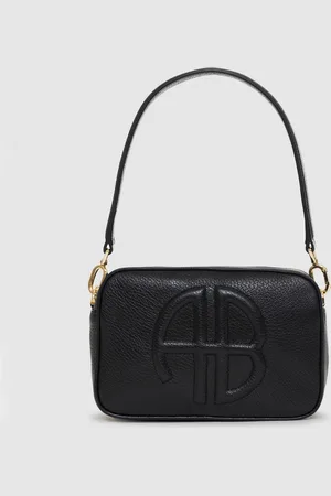 ANINE BING Lili Pebble-Grain Leather Bag