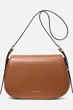 Michael Kors Lydia Leather Messenger Bag