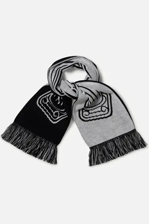 ARIES Column Logo-Jacquard Scarf