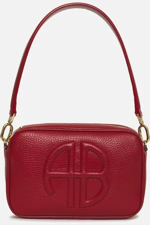ANINE BING Lili Pebble-Grain Leather Bag