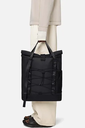 Rains Trail Rolltop Matte Shell Tote Bag