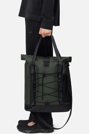 Rains Trail Rolltop Matte Shell Tote Bag