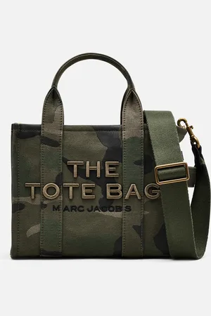 Marc Jacobs The Small Camo Canvas Jacquard Tote Bag