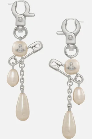 Vivienne Westwood Claude -Plated Long Earrings