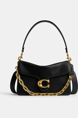 Coach Chain Tabby Leather Shoulder Bag
