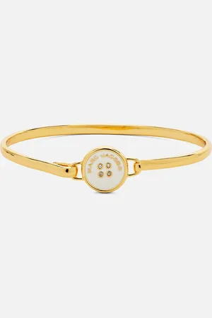 Marc Jacobs Button -Plated Hinge Bracelet