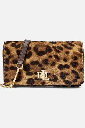 Ralph Lauren Turnlock Faux Leather Phone Tech Case