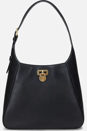 Ralph Lauren Tanner Leather Shoulder Bag