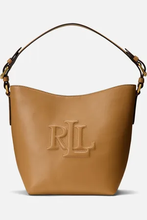 Ralph Lauren Witley Leather Bucket Bag