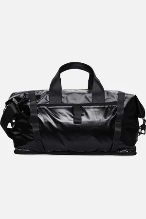 Rains Sibu Coated Faux Patent Weekend Bag