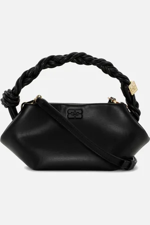 Ganni Mini Bou Recycled Leather and Faux Leather Bag