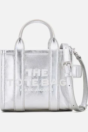 Marc Jacobs The Metallic Leather Crossbody Tote Bag