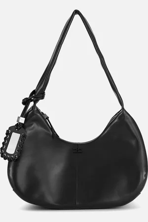 Ganni Medium Hobo Faux Leather-Blend Bou Bag