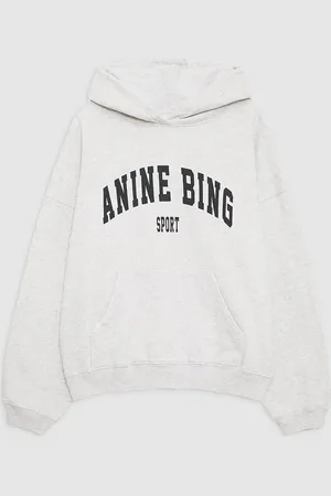 ANINE BING Harvey Cotton Jersey Sweatshirt - S