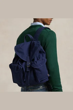 Ralph Lauren Cotton-Canvas Backpack