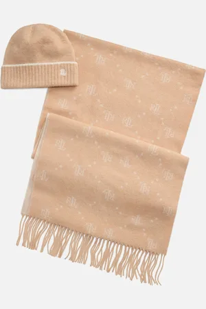 Ralph Lauren Scarf And Hat Knitted Gift Set