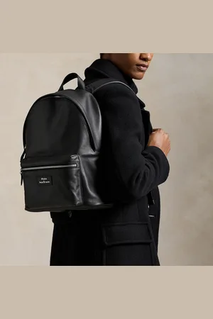 Ralph Lauren Leather Dome Backpack