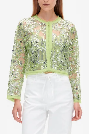 Baum und Pferdgarten Bethina Sequinned Mesh Cardigan - EU 36/UK 8