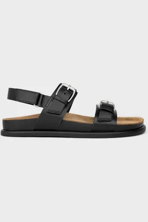 Vagabond Vagabond Effie Leather Flat Sandals - UK 3