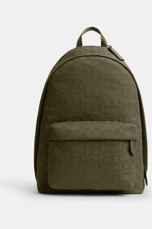 Coach Hall Jacquard Cotton-Blend Canvas Backpack