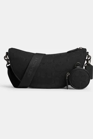 Coach Hall Jacquard Cotton-Blend Canvas Sling Bag