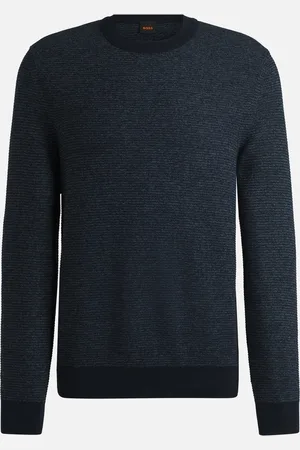 HUGO BOSS Aspoki Cotton-Blend Knit Jumper - S