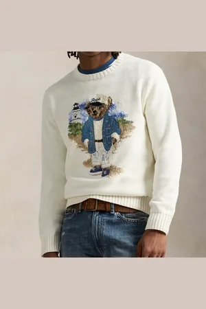 Ralph Lauren Cotton Intarsia-Knit Jumper - S