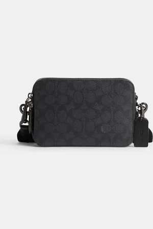 Coach Charter 19 Signature Coated-Canvas and Leather Crossbody Bag