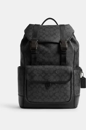 Coach League Jacquard-Canvas Backpack