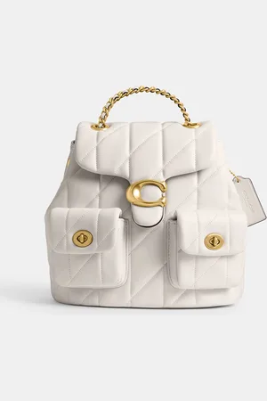 Coach Quilted Tabby Leather Backpack
