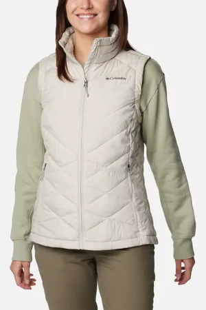 Columbia Heavenly II Insulated Gilet - Dark Stone Size XL - Women