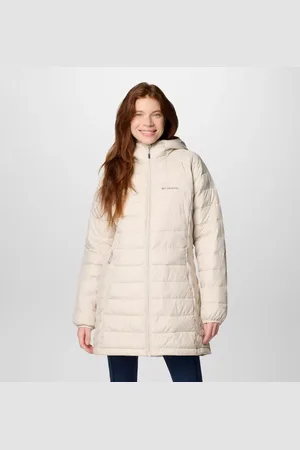 Columbia Powder Lite II Mid Insulated Jacket - Dark Stone Size S - Women
