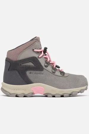 Columbia Newton Ridge Amped Hiking Boot - Stratus Pink Orchid Size 10 UK - Children