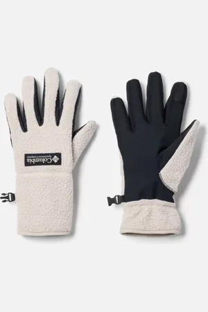 Columbia Helvetia II Sherpa Gloves - Dark Stone Size XL - Women