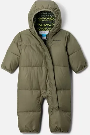 Columbia Infant Snuggly Bunny II Insulated Bunting - Stone Voltage Madras Size 12/18 MO - Unisex