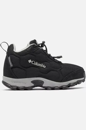 Columbia Firecamp III Mid Waterproof Walking Shoe - Monument Size 9 UK - Children