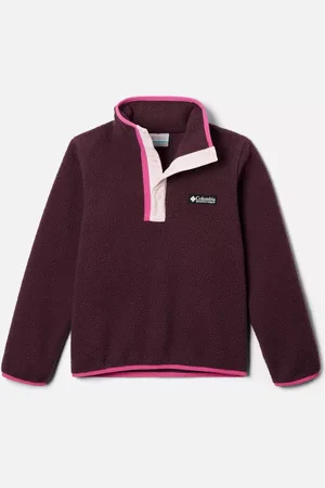 Columbia Helvetia II Sherpa Half Snap Fleece - Moonvista Satin Pink Size M (10-12 years) - Children