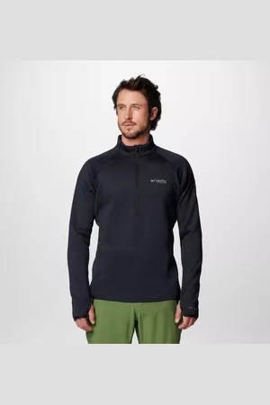 Columbia Crystal Leaf Omni-Heat Helix Technical Half Zip Fleece - Size XL - Men