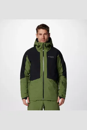 Columbia Highland Summit II Waterproof Ski Jacket - Canteen Black Size XXL - Men