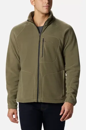 Columbia Fast Trek II Full Zip Fleece - Stone Size XL - Men