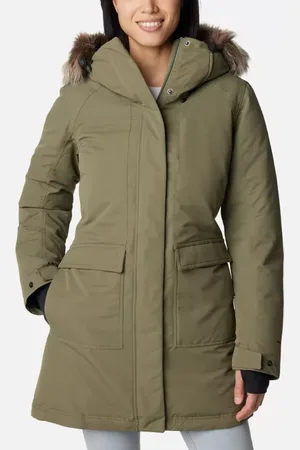 Columbia Little Si II Waterproof Parka - Stone Size S - Women