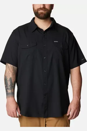 Columbia Utilizer II Solid Short Sleeve Shirt - Extended Size - Size 6X - Men