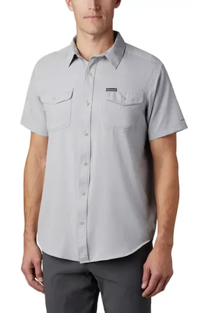 Columbia Utilizer II Solid Short Sleeve Shirt - Size L - Men