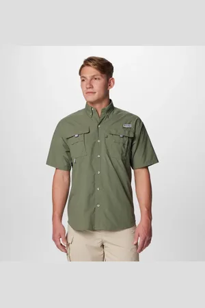Columbia Bahama II Short Sleeve Shirt - Cypress Size S - Men
