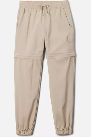 Columbia Silver Ridge Utility Convertible Hiking Trousers - Ancient Fossil Size XXS (4-5 years) - Girls