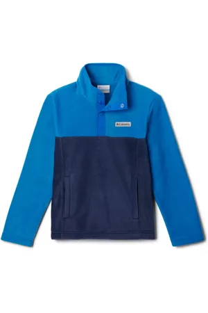 Columbia Steens Mountain II Half Snap Fleece - Bright Indigo Size L (14-16 years) - Children