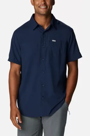Columbia Silver Ridge Utility Lite Short Sleeve Shirt - Size L - Men