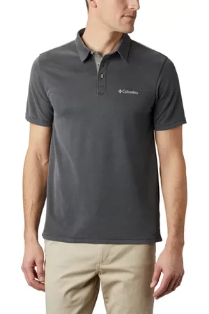 Columbia Nelson Point Polo - Shark Size L - Men