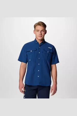 Columbia Bahama II Short Sleeve Shirt - Carbon Size XL - Men